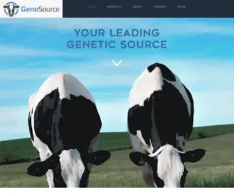 Genosource.com(HOME) Screenshot