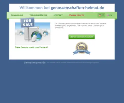 Genossenschaften-Heimat.de(Herzlich Willkommen) Screenshot