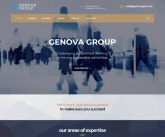 Genovagrp.com(A Specialized Boutique Consulting Firm) Screenshot