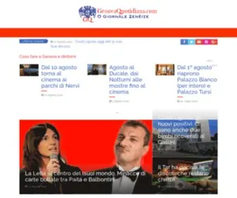 Genovaquotidiana.com(Home) Screenshot