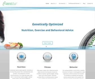 Genoviveusa.com(DNA Weight Loss For Better Results Faster My title) Screenshot