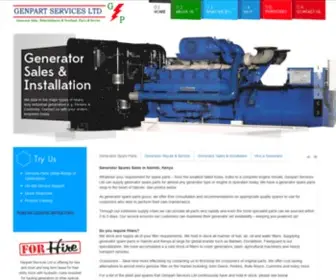 Genpartservicesltd.com(Genpart Services Ltd) Screenshot