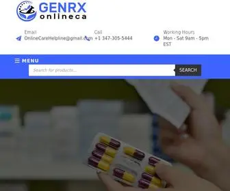 Genrxonlineca.com(Order Zithromax) Screenshot