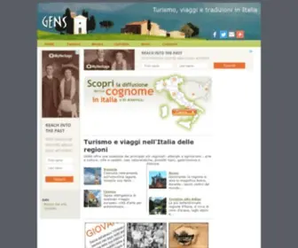 Gens.info(Turismo, viaggi e tradizioni in Italia) Screenshot
