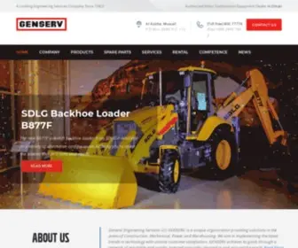 Genserv-Oman.com(General Engineering Services) Screenshot