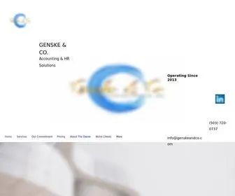 Genskeandco.com(Genske & Co) Screenshot