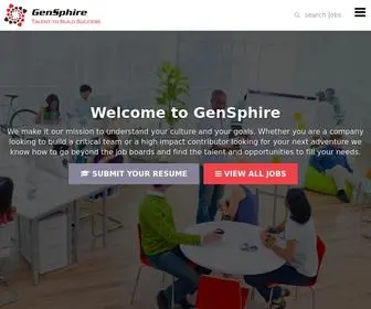 Gensphire.com(Gensphire) Screenshot