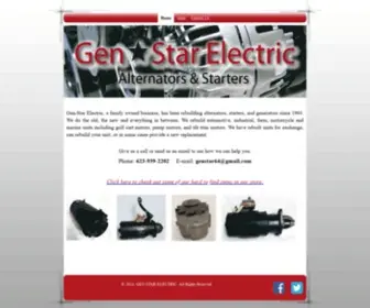 Genstarelectric.com(GEN-STAR ELECTRIC) Screenshot