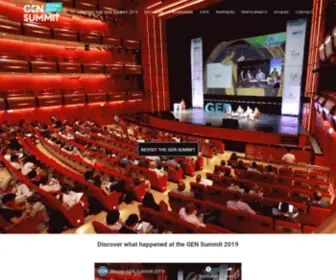 Gensummit.org(GEN Summit 2019) Screenshot