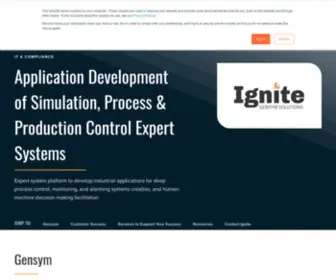 Gensym.com(IgniteTech) Screenshot