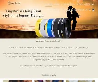 Gentario.com(Gentario Jewelry) Screenshot