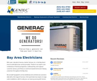 Gentecservices.com(Gentec Services) Screenshot