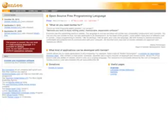 Gentee.com(Open Source Free Programming Language) Screenshot