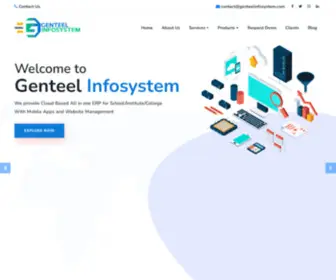 Genteelinfosystem.com(Genteel Infosystem) Screenshot