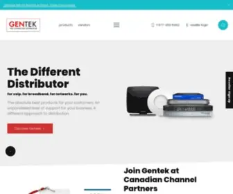 Gentek.com(Your Source for VoIP) Screenshot