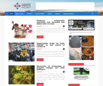 Gentenayarit.com(Gente Nayarit) Screenshot