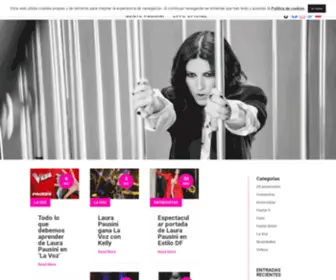 Gentepausini.com(Gente Pausini) Screenshot