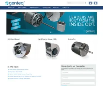 GenteqMotors.com(Genteq Motors) Screenshot