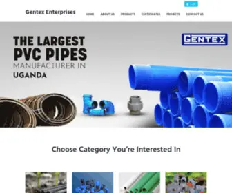 Gentexenterprises.com(Gentex Enterprises) Screenshot