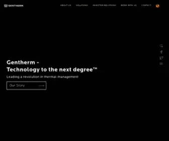 Gentherm.com(Home) Screenshot