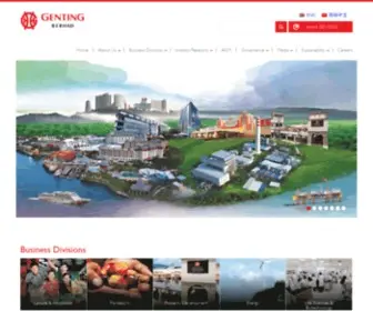 Genting.com(Genting Group) Screenshot