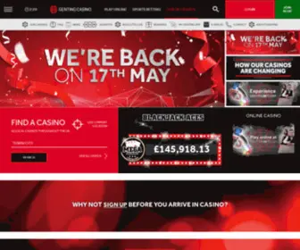 Gentingcasinos.co.uk(Club) Screenshot