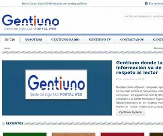 Gentiuno.com(Gente del Siglo XXI) Screenshot