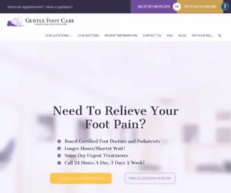 Gentlefootcareoh.com(Gentle Foot Care) Screenshot