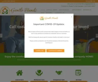 Gentlehandshomecare.net(Gentlehandshomecare) Screenshot