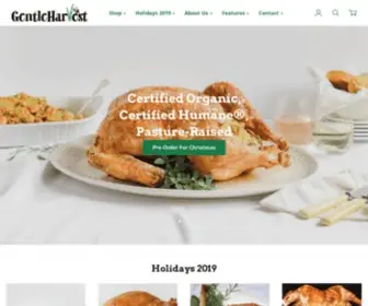 Gentleharvest.com(Gentle Harvest) Screenshot