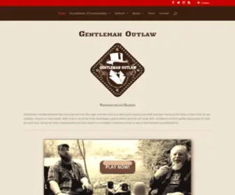 Gentlemanoutlaw.com(Preparing for any Disaster) Screenshot
