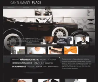 Gentlemansplace.de(Gentlemansplace) Screenshot