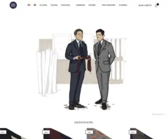 Gentlemenclover.com(Luxueuse maison de cravates & d'accessoires) Screenshot