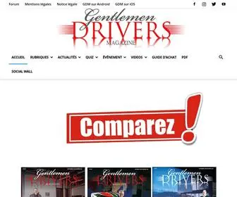 Gentlemendriversmag.com(Gentlemen Drivers Magazine) Screenshot