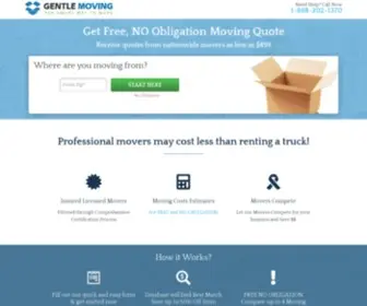 Gentlemoving.net(Free Moving Quotes) Screenshot