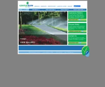 Gentlerain.com(Irrigation, Drainage & Outdoor Specialists) Screenshot