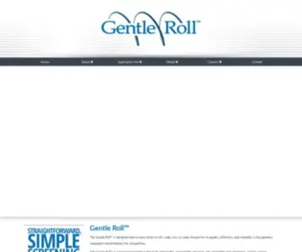 Gentleroll.com(Industry Preferred Screening Equipment) Screenshot