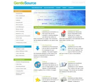 Gentlesource.com(PHP Scripts) Screenshot