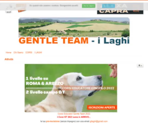 Gentleteam.it(Associazione Gentle Team) Screenshot