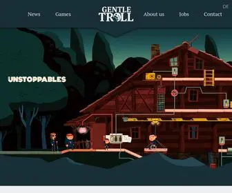 Gentletroll.com(Serious Games) Screenshot