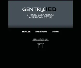 Gentrifiedmovie.com(Gentrified) Screenshot