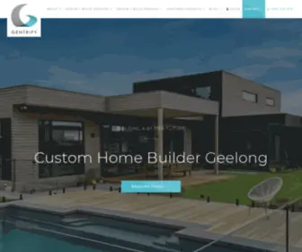 Gentrify.com.au(Geelong Home Builders) Screenshot