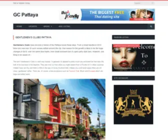 Gentsclubspattaya.com(Gentlemen's Clubs Pattaya) Screenshot