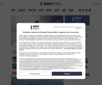Gentside.com(Gentside, le portail masculin) Screenshot