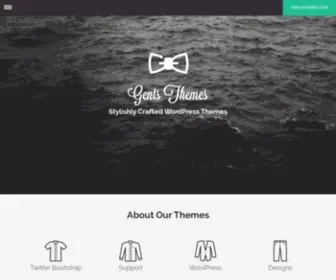 Gentsthemes.com(Bootstrap WordPress Themes) Screenshot