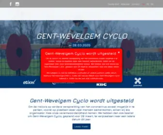 Gentwevelgemcyclo.be(Gentwevelgemcyclo) Screenshot