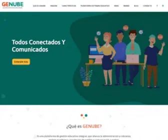 Genube.com(Sistema de Gestión de colegios) Screenshot