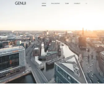 Genui.de(Genui GmbH Home) Screenshot