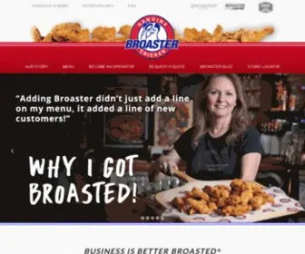Genuinebroasterchicken.com(Genuine Broaster Chicken) Screenshot