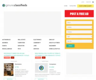 Genuineclassifieds.com(Free Classifieds Bahrain) Screenshot